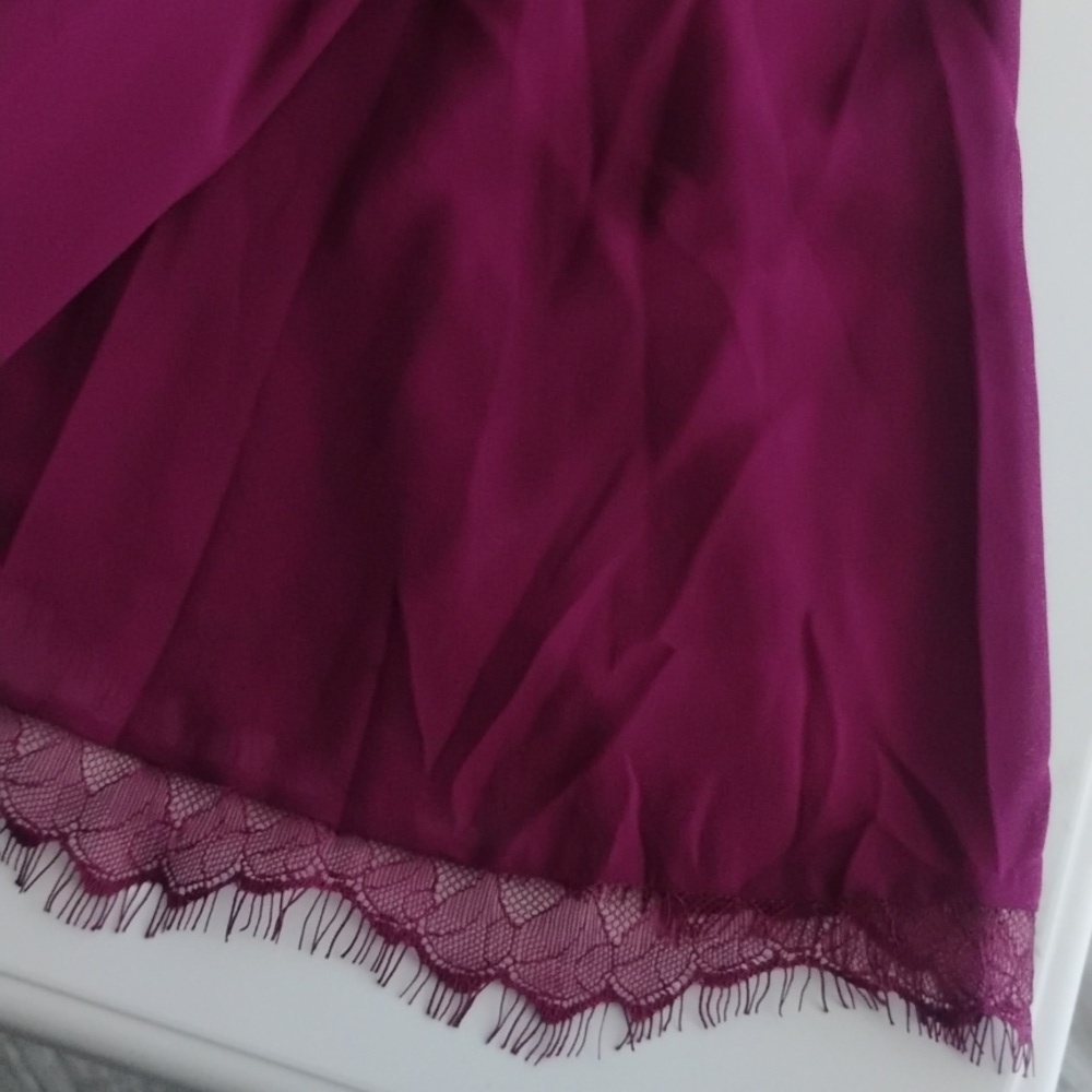 Dress the Population Dark Magenta Corey Dress. Size M - Picture 4 of 16